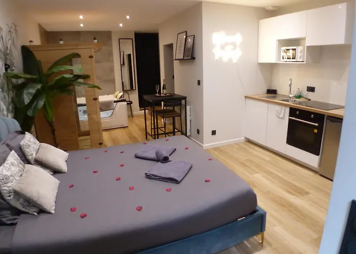 Balneotherapie Et Sauna Hyper Centre Apartmán